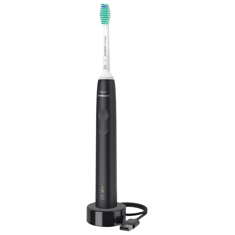 Philips Sonicare 3100 Series HX3671/14 escova de dentes elétrica preta