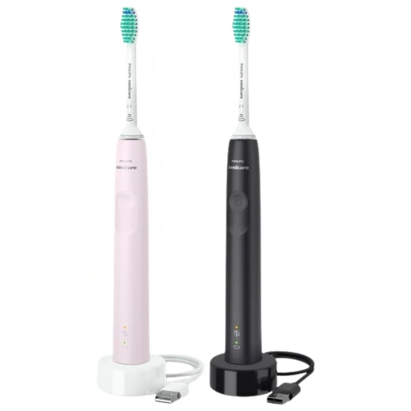 Philips Sonicare 3100 Series HX3675/15 - 2x Escovas de dentes eléctrica Sonic