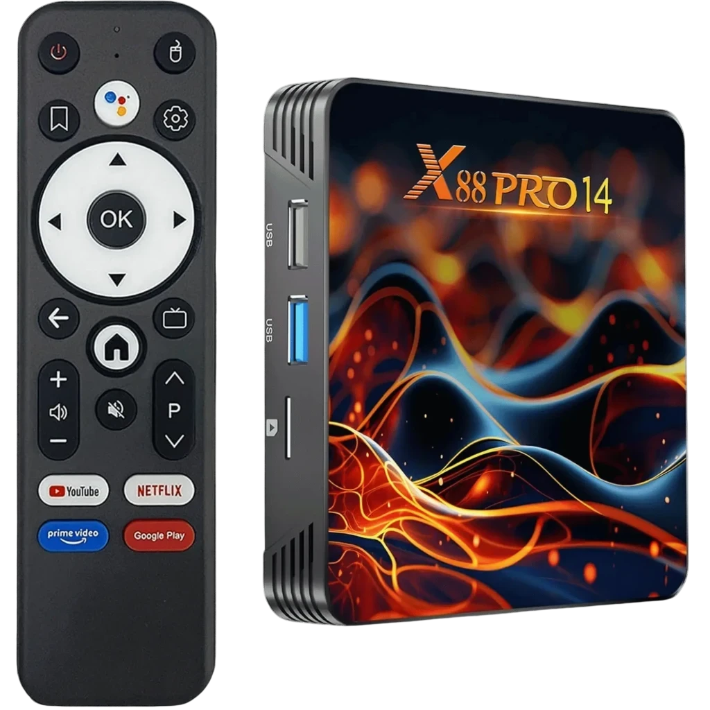 X86 PRO14 RK3518 2GB/16GB 4K HDR10+ Android 14 - Android TV Box