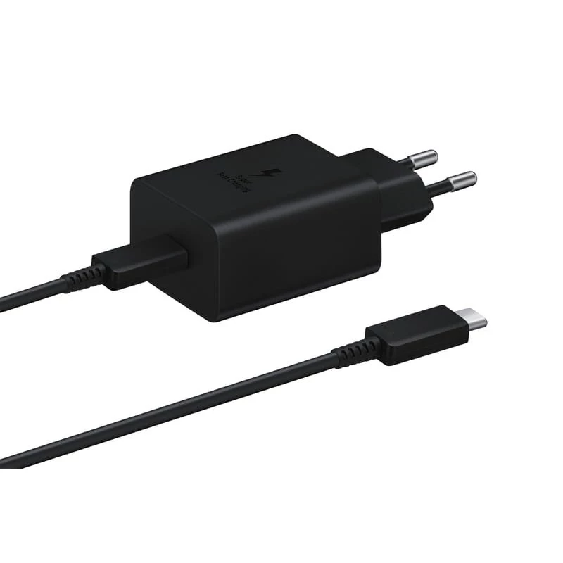Samsung 45 W USB Tipo C Carregamento Super Rápido Preto - Carregador de parede com cabo