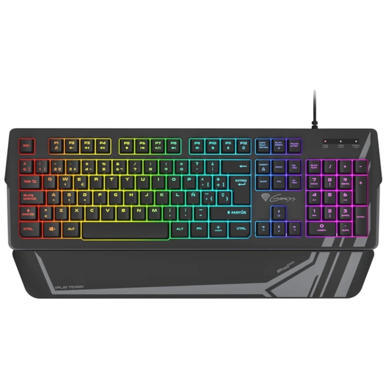 Teclado para jogos Genesis Rhod 350 RGB USB Preto