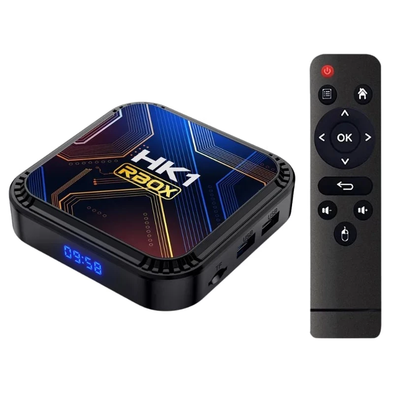 HK1 Rbox K8S RK3528 4GB/32GB Android 13 Preto - Android TV