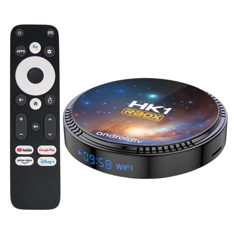 HK1 Rbox W2T S905W2 4GB/64GB Android 11 Preto - Android TV