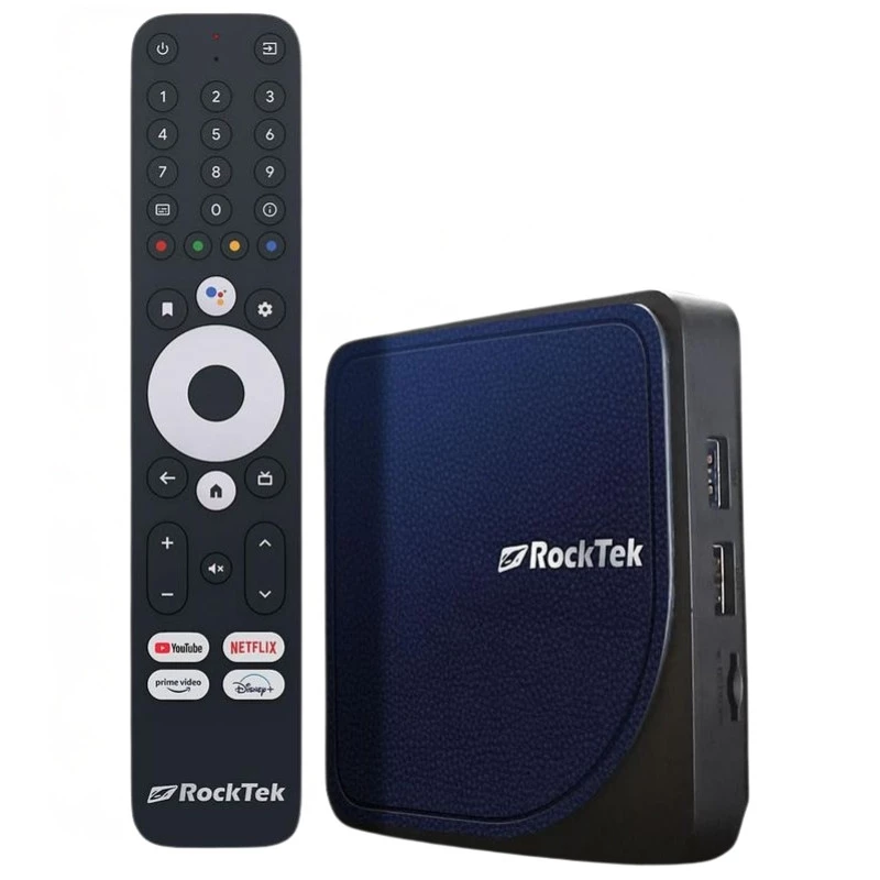 RockTek G2 S905X4 4GB/64GB Android 12 - Android TV