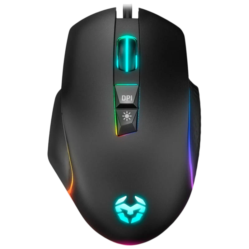 Rato Gaming Krom Keos RGB Preto - 6400 DPI