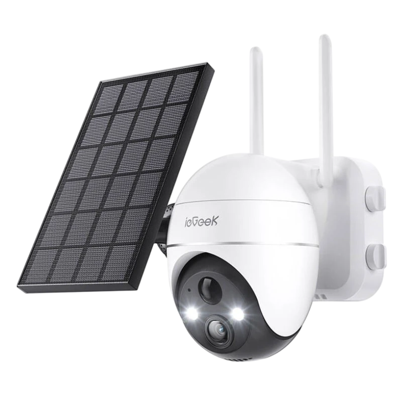 ieGeek ZS-GX4S 5MP/QHD IP65 WiFi Solar Branco para Exterior