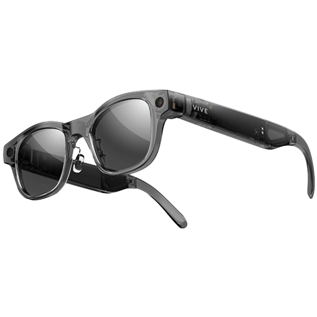 Óculos HTC Vive Eagle AI, Cinzento , 12 MP, áudio espacial com auscultadores abertos