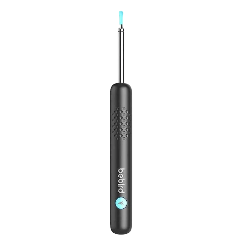 Rod Bebird R1 Preto - Otoscópio Profissional para Limpeza dos Ouvidos