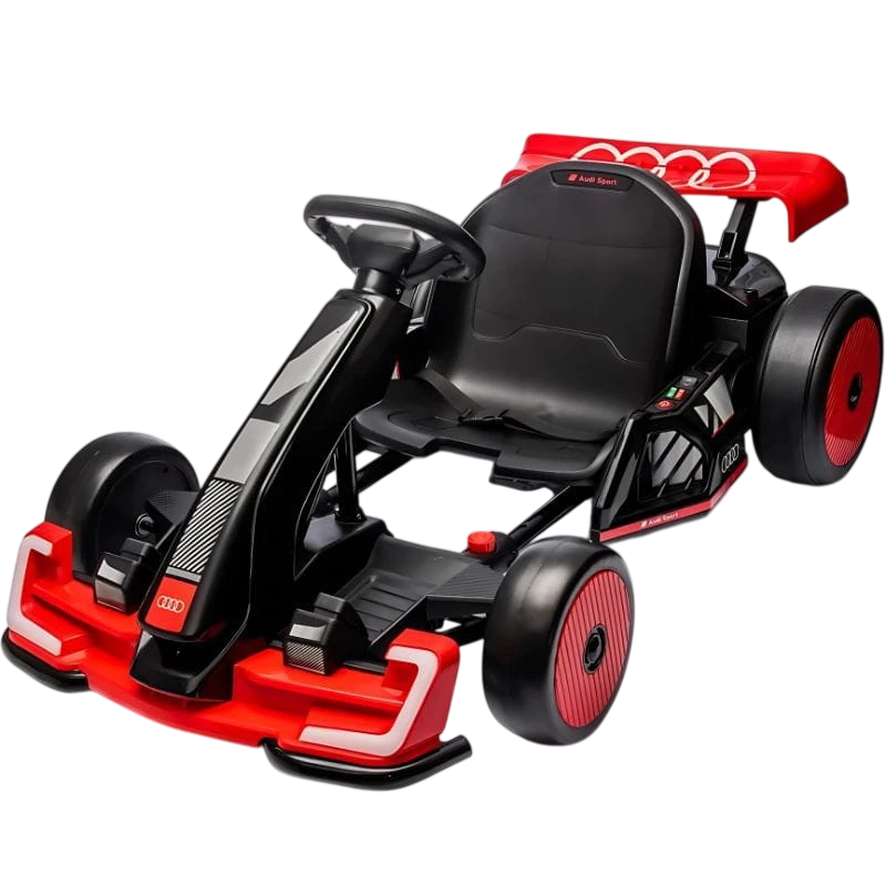 Audi GoKart 24V Vermelho - Carro elétrico para crianças
