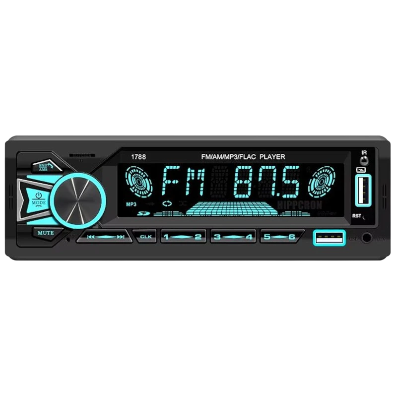 Autorádio 1 DIN SWM 1789 Bluetooth Preto