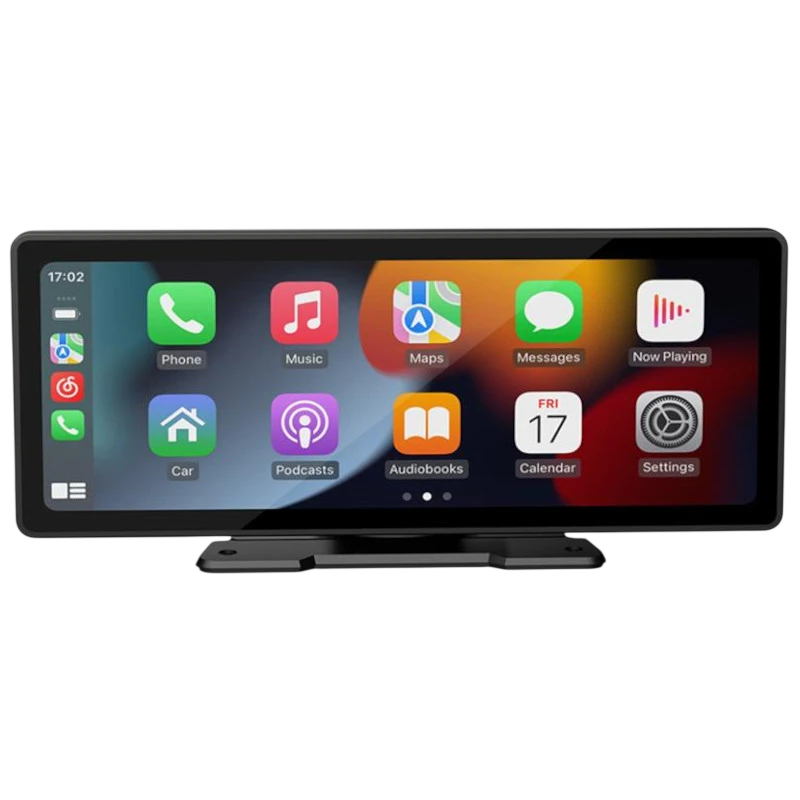 Ecrã tátil universal SWM B5303 9,3 polegadas Carplay e Android Auto sem fios Preto