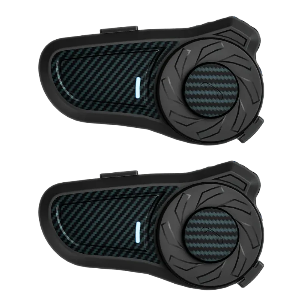 Hysnox X9 Mesh (Pack x2) - Intercomunicador para motocicleta com 10 utilizadores