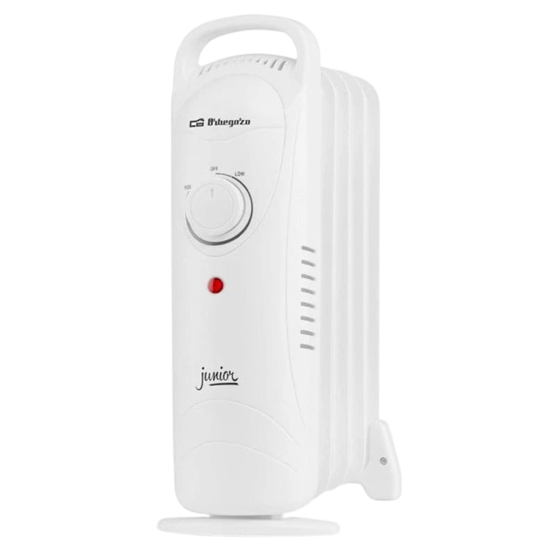 Radiador de óleo elétrico Orbegozo Junior RO 720 700W Branco