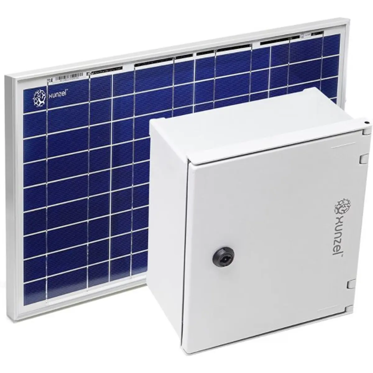 Xunzel SOLARLIFE-PRO-AUT-30W-24V - Sistema de Energía Solar completo Pré-montado para Automatismos de 24V 30W 20A