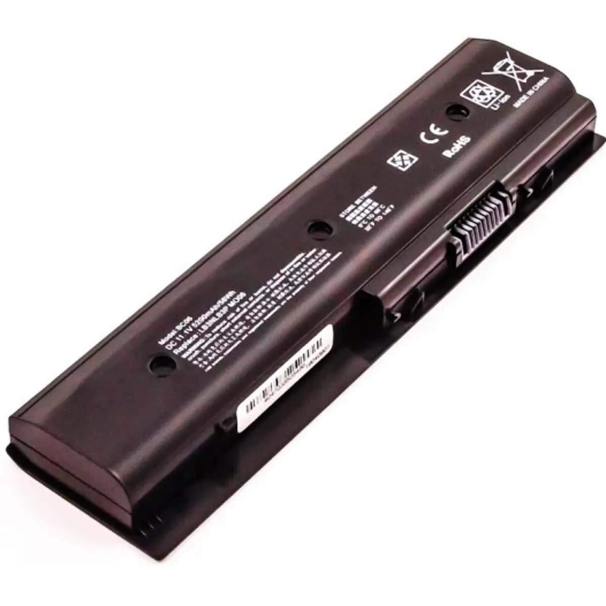 Bateria para computador portátil compatível com HP Pavilion Envy dv4-5200, Li-ion 11.1V 5200mAh 58.0Wh