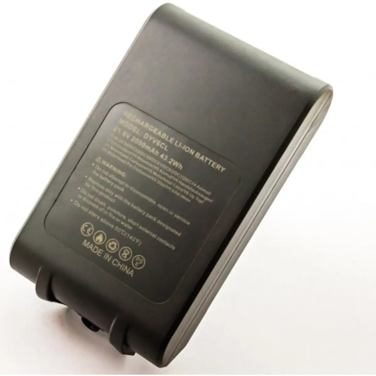 Bateria para aspirador compatível com Dyson DC62 21.6V 2000mAh 46.2Wh Li-Ion