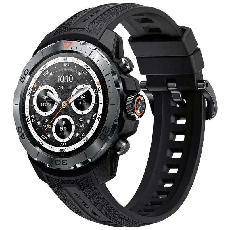 Mibro GS Explorer Preto - Smartwatch com GPS e NFC