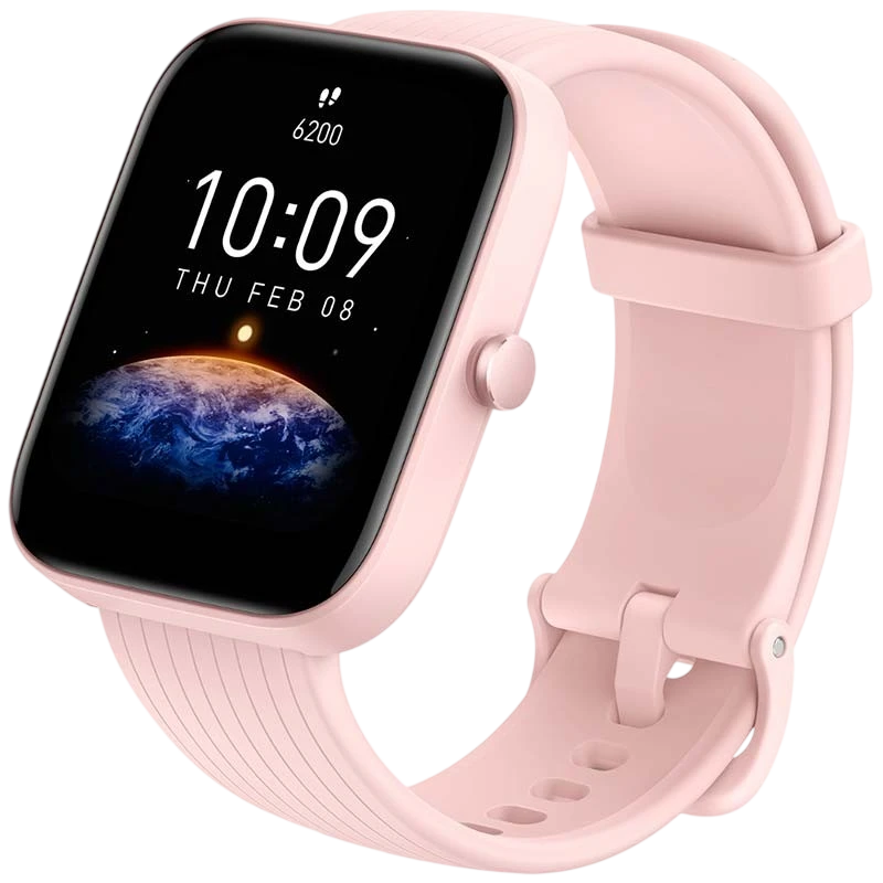 Amazfit Bip 3 Pro Rosa - Relógio inteligente