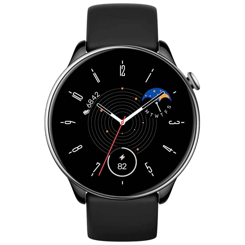 Amazfit GTR Mini 1,28" AMOLED, 14 dias de autonomia, GPS, 5 ATM, Preto