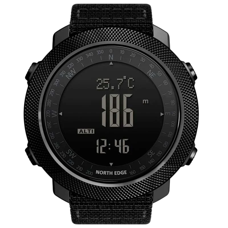 North Edge Apache com Pulseira de Nylon Preto - Relógio Digital