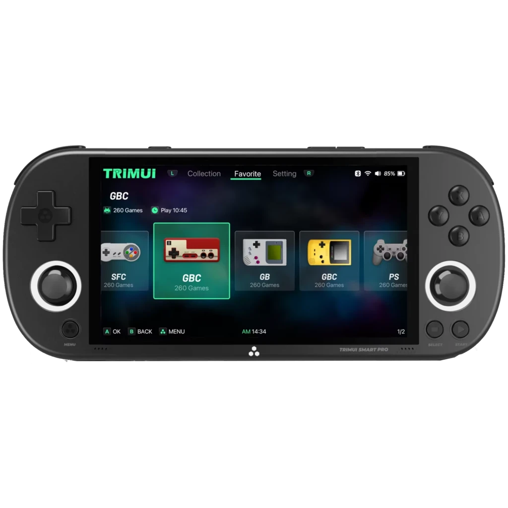 Trimui Smart Pro (sem cartão SD) Preto - Consola retro