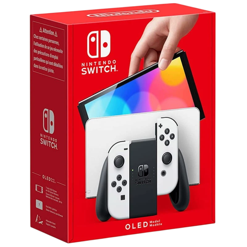 Nintendo Switch Branco - Modelo OLED