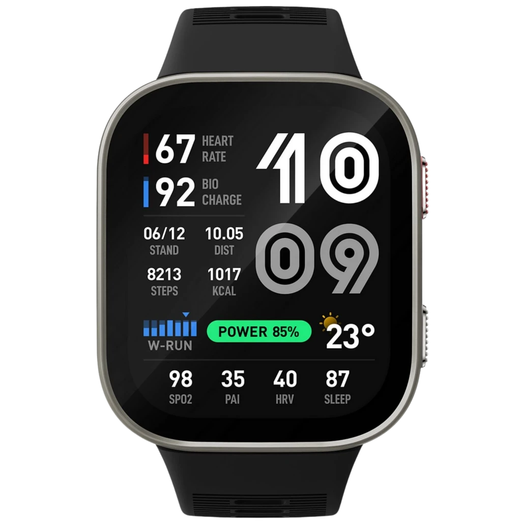 Relógio inteligente Amazfit Bip Max, ecrã AMOLED de 2,07", 20 dias de autonomia, GPS, 5 ATM, Silver