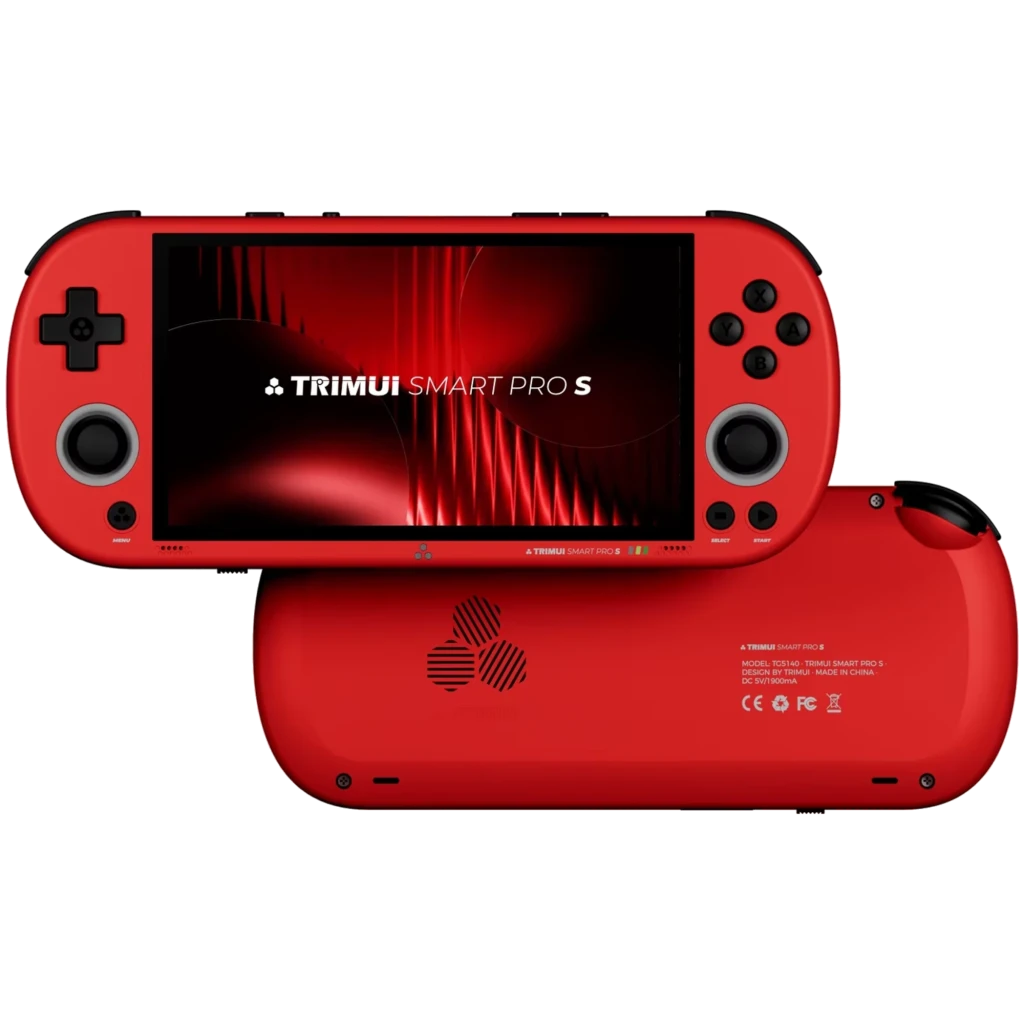 Trimui Smart Pro S TG5050 (sem cartão SD) Vermelho - Consola retro
