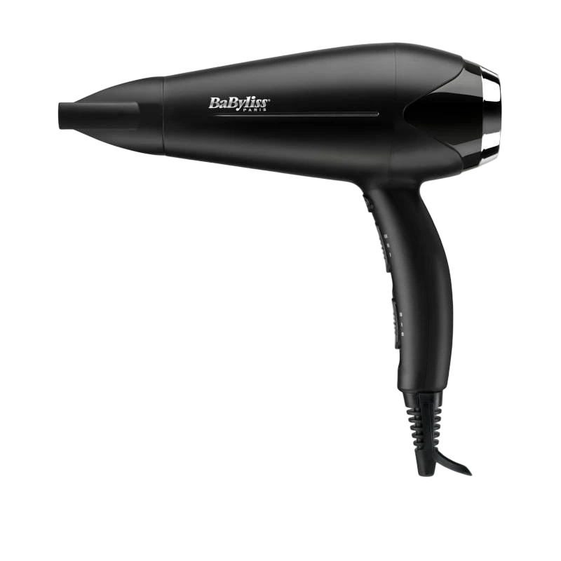 BaByliss Turbo Smooth 2200 D572DE Iónico Anti-frizz Preto