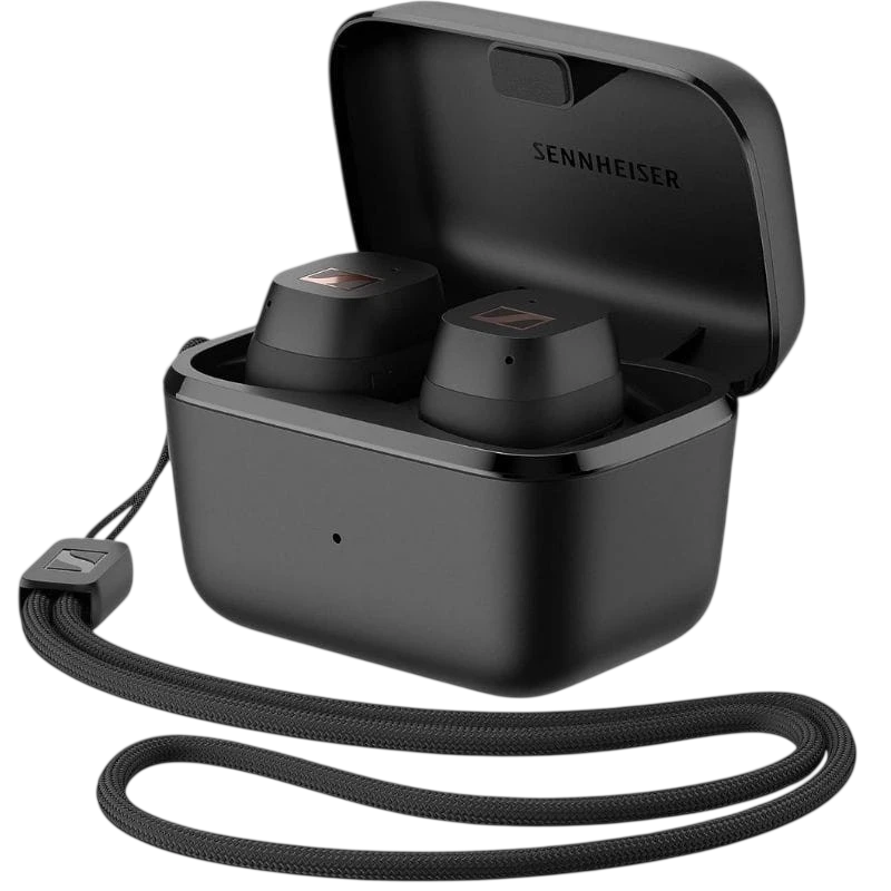 Sennheiser SPORT True Wireless Tátil IP54 7 mm Preto sem fios