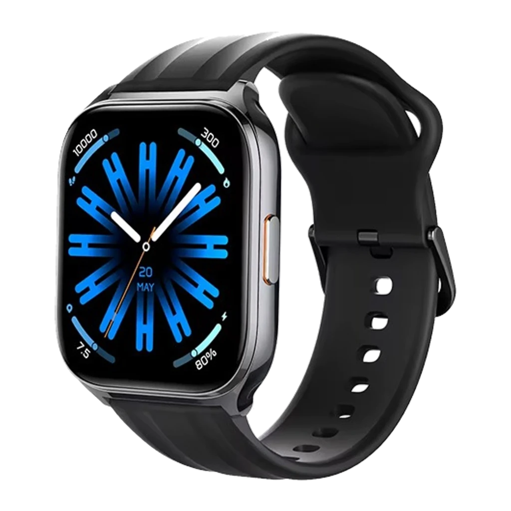 Haylou Watch 3 Preto: Chamadas Bluetooth, monitorização da frequência cardíaca 24 horas, SpO2