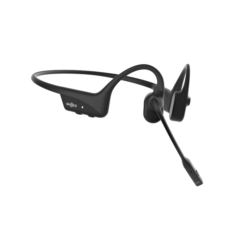 Shokz OpenComm 2 UC USB-C Preto de condução óssea