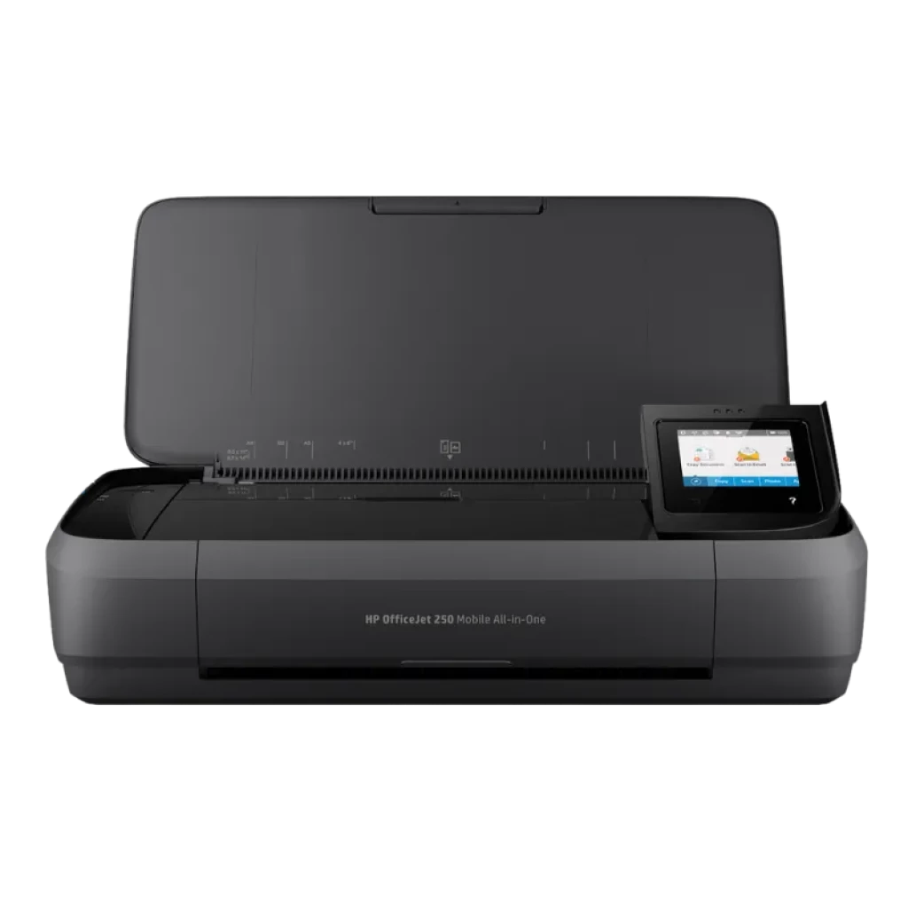 HP Officejet 250 Mobile Preto Tinta Colorida WiFi - Impressora Multifuncional