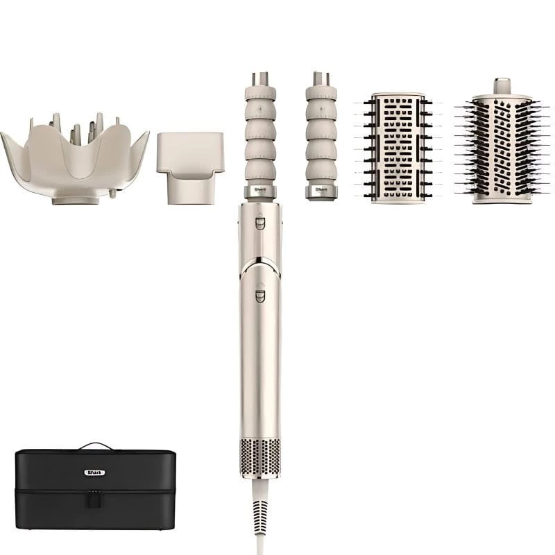 Shark FlexStyle Escova modeladora de cabelo com 5 cabeças Dourado