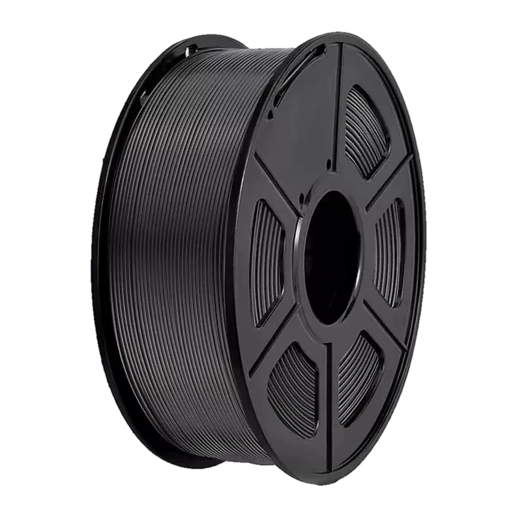 Filamento Sunlu PLA Plus Preto 1,75 mm 1 kg ±0,02 mm 200–230 °C