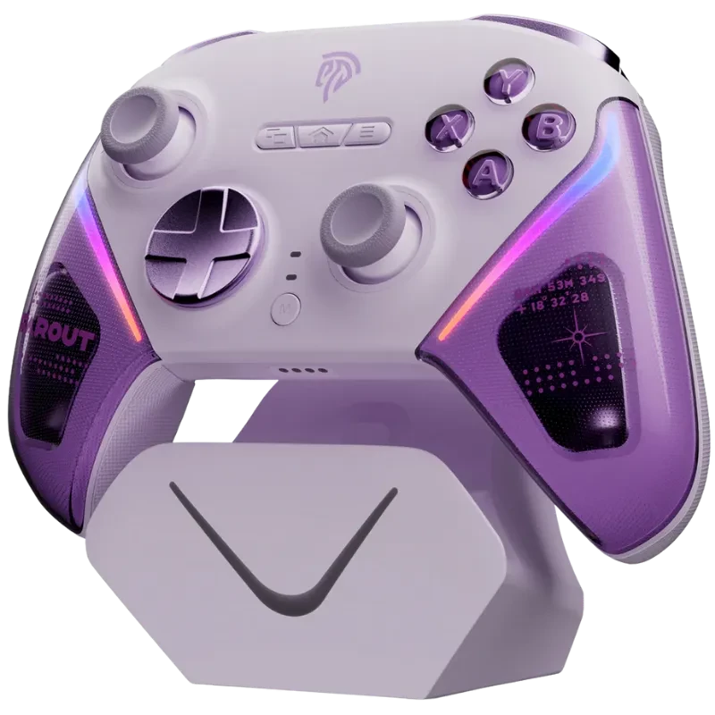 EasySMX D10 PC Roxo - Comando multiplataforma com base de carregamento inteligente