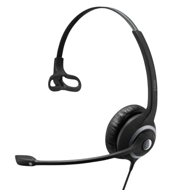 EPOS Impact SC 238 Monaural Easy Disconnect Preto com microfone