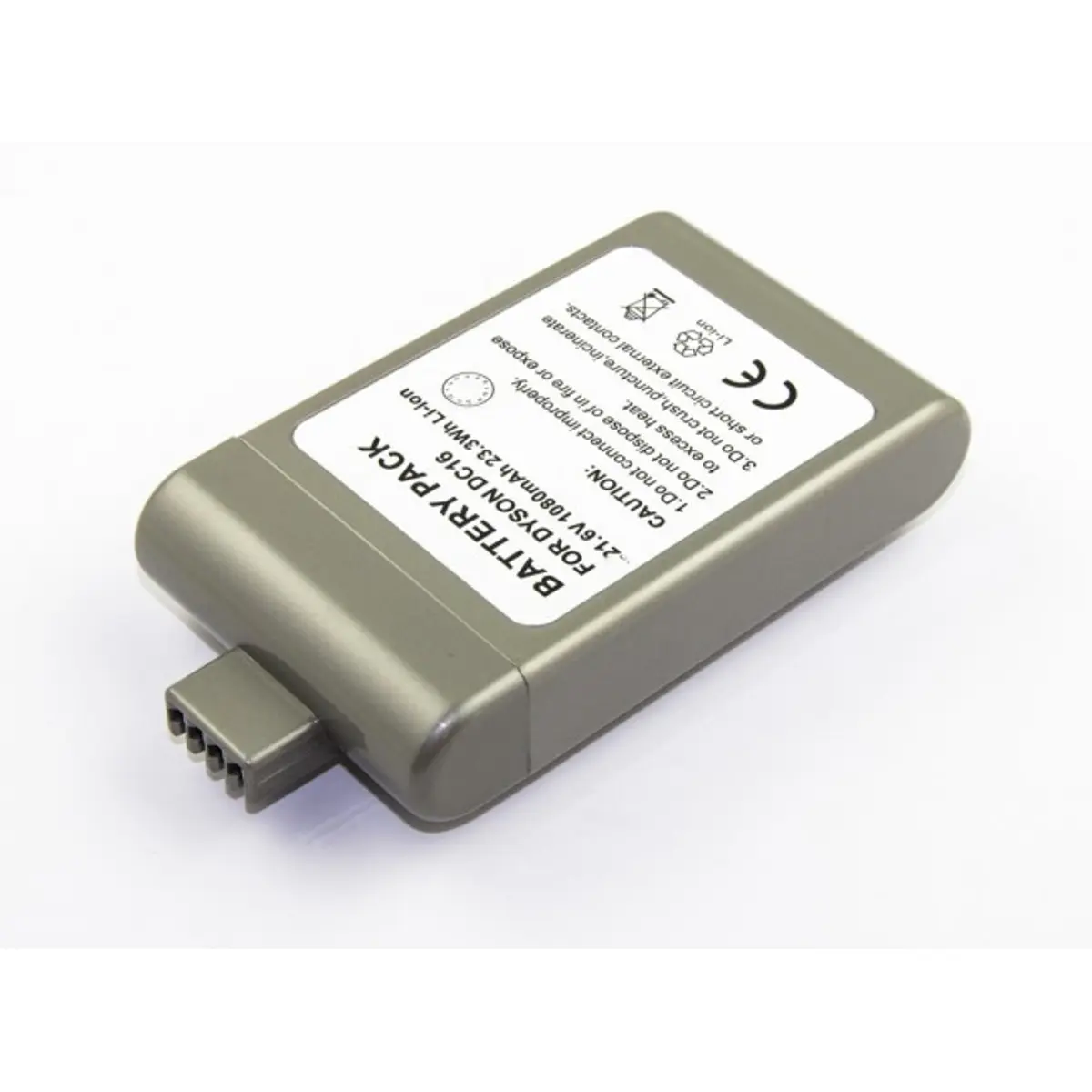 Bateria para aspirador compatível com DYSON DC16 21.6V 1500mAh 32.4W cinzento Li-Ion