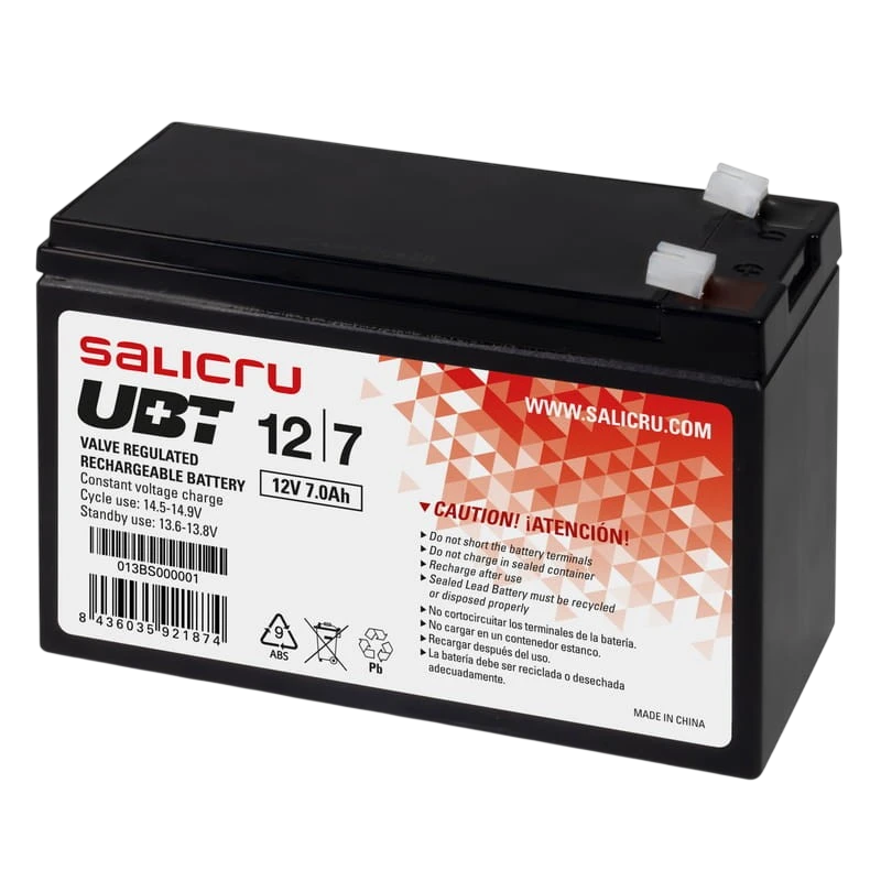 Salicru UBT 12V/7A Preto