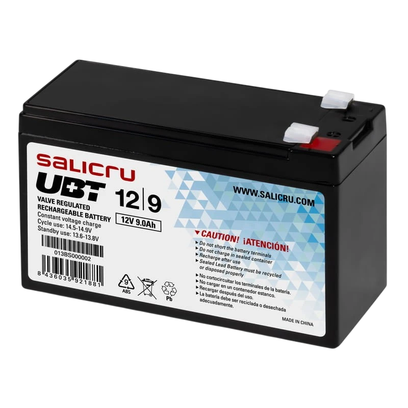Salicru UBT 12V/9A Preto