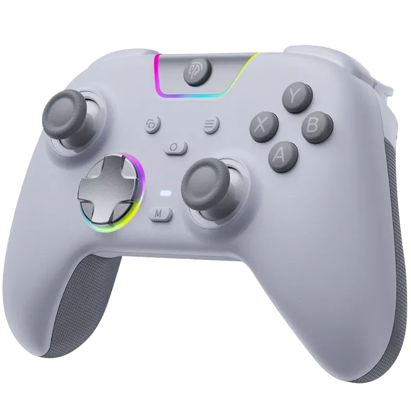 EasySMX X05 Pro PC Gamepad Branco - Comando multiplataforma com tripla ligação 2,4 GHz/Bluetooth/USB-C