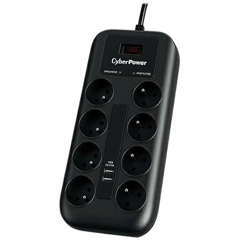 Power Strip CyberPower P0820SUF0-DE com proteção