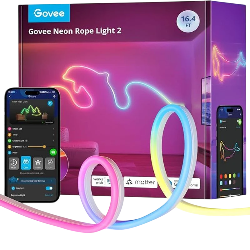 Govee H61D5 Fita LED Inteligente 5 m RGBIC WiFi