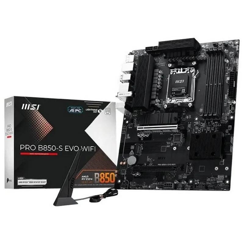 MSI Placa Base PRO B850-S EVO WIFI ATX AM5