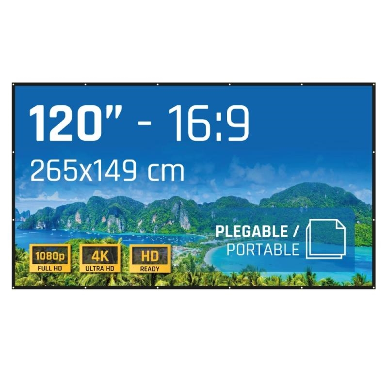 iggual Pantalla plegable ECO-COST 120" 16:9