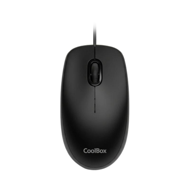 CoolBox Ratón U01 USB 1600DPI Negro