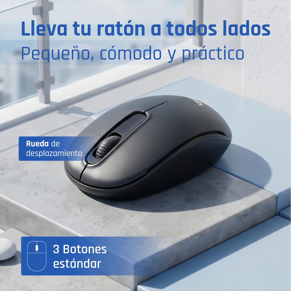 iggual Ratón inalámbrico WOM-STANDARD-3D 1000DPI