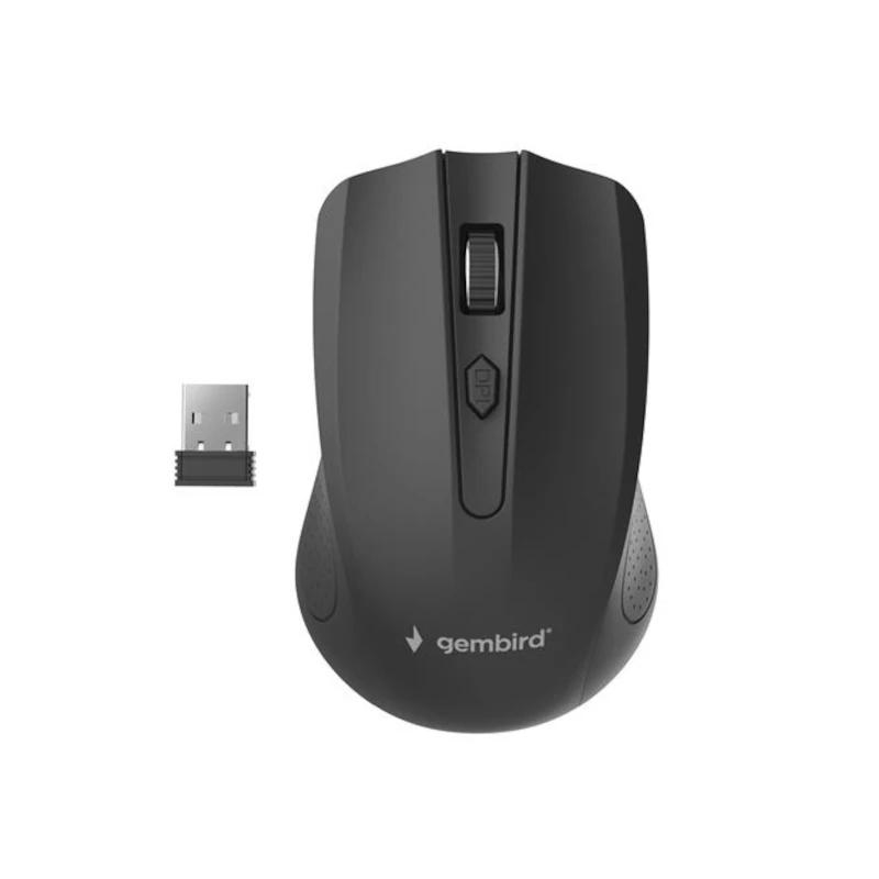 Gembird Ratón Óptico Inalámbrico 1600 DPI Negro