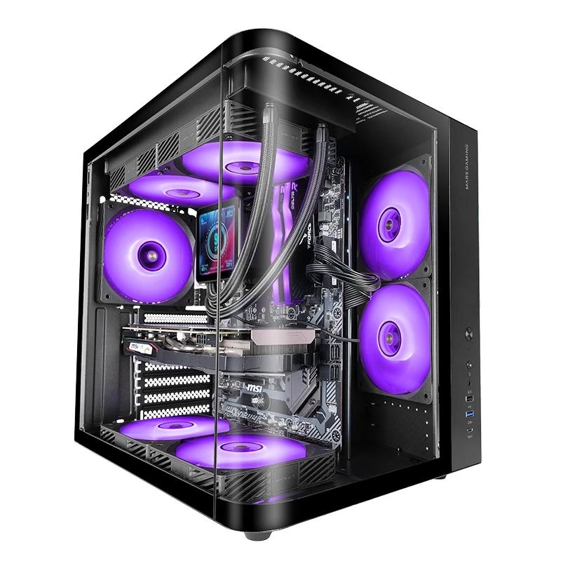 MARS GAMING Semitorre ATX MCCURV Black
