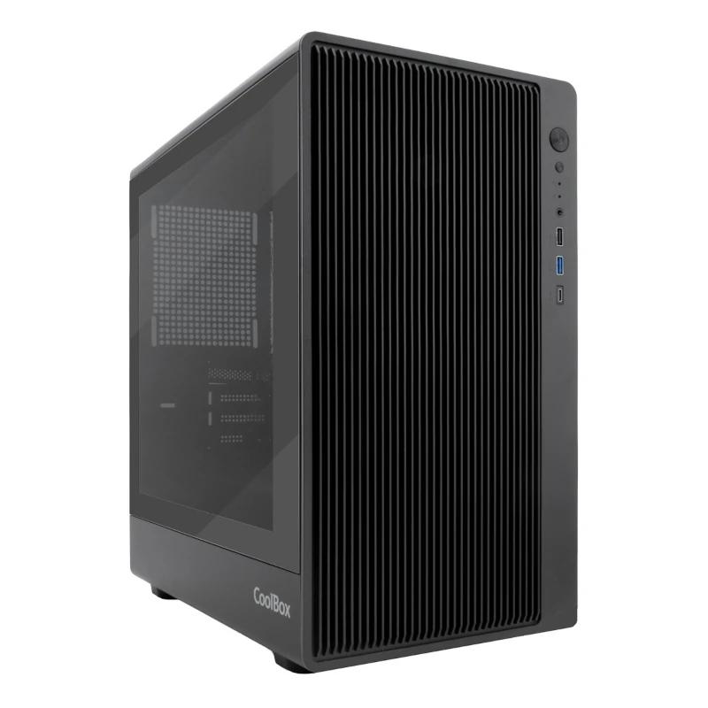 Coolbox Caja Gaming MATX GM350 DARKFACE USB-C 3.2
